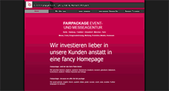 Desktop Screenshot of fair-package.com