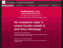 Tablet Screenshot of fair-package.com